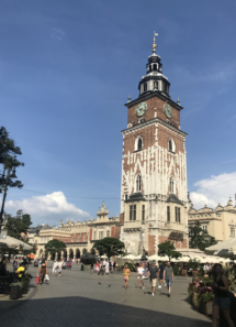 Turm des Alten Rathauses in Krakau