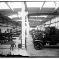 Werkhalle der "Nationalen Automobil-Gesellschaft A.G., Linckelstraße Nr. 59, um 1920